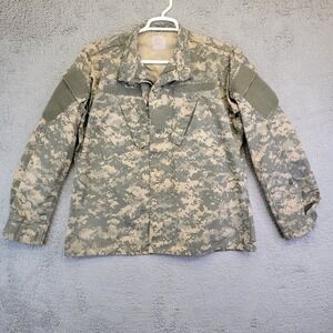 US Army‎ Field Jacket Shirt Mens Medium Regular Combat Uniform Digital Camo Zip